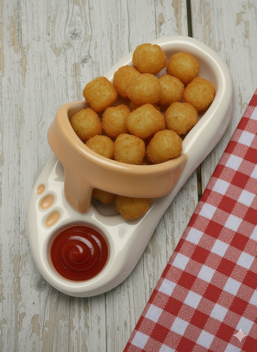 ظرف سرو مدل دمپایی - Image 2