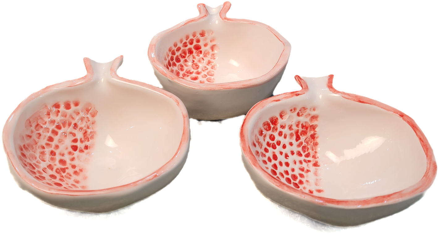 ست سه تایی پیاله انار - Image 2