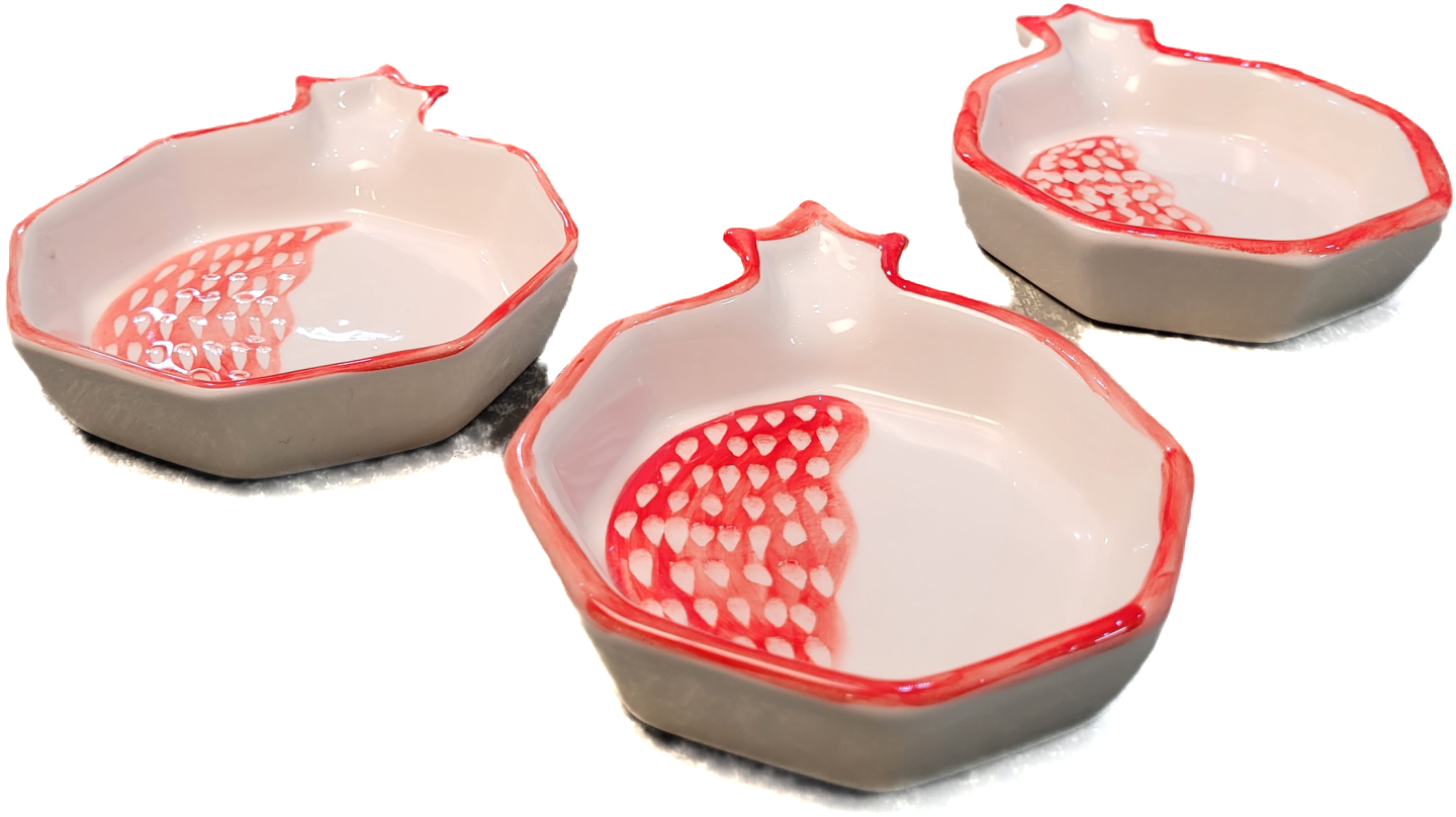 ست سه تایی پیاله انار - Image 3