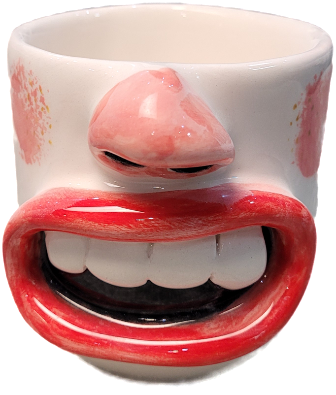 ماگ سرماخورده بی دسته